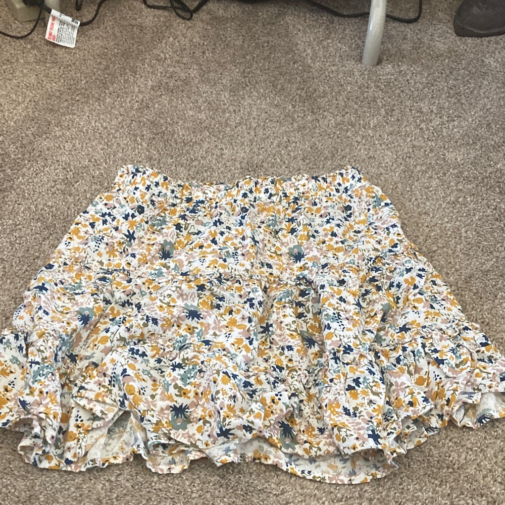 Cynthia Rowley Multicolor Floral Skirt - Picture 3 of 4